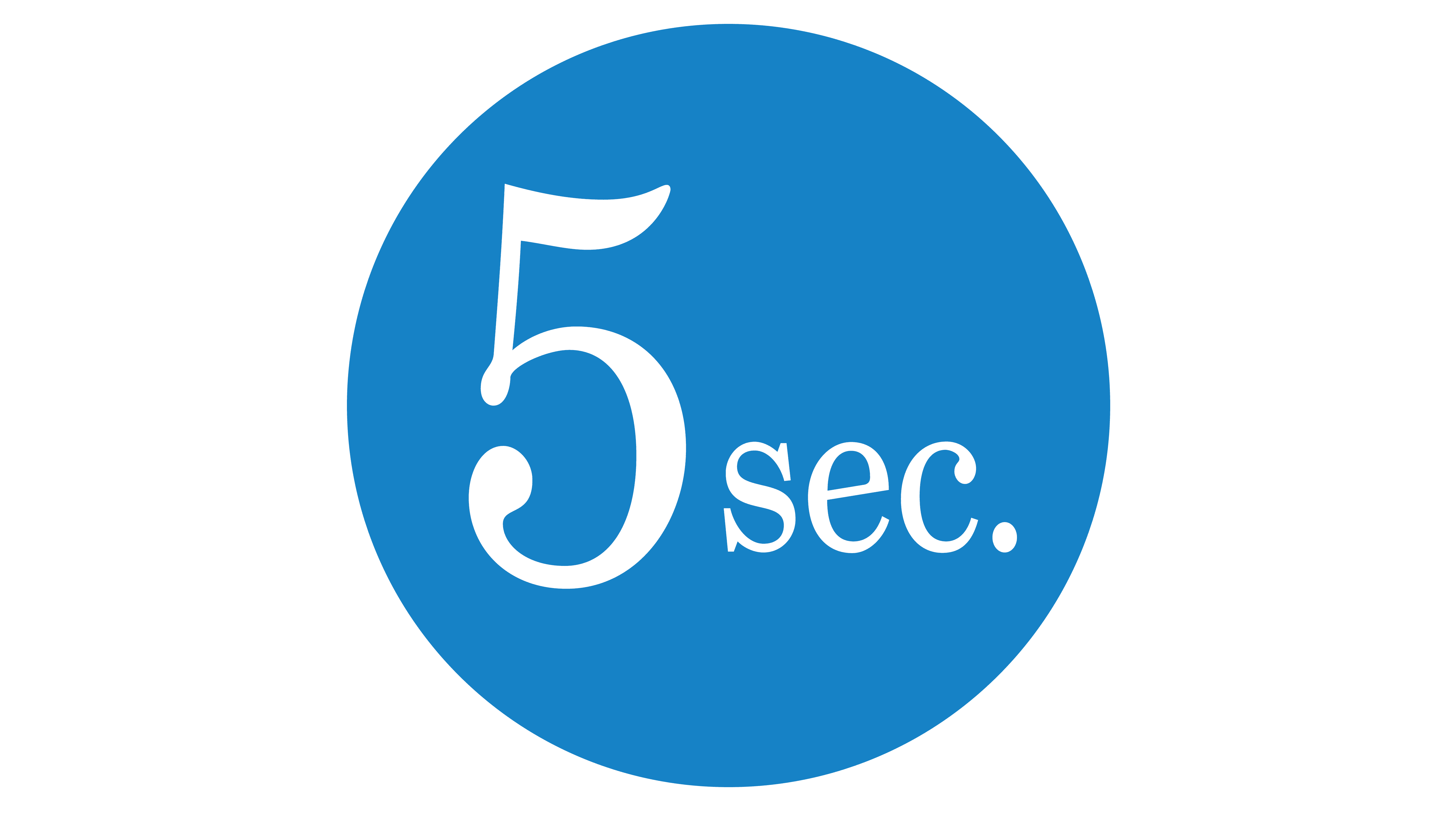 5 seconds web design