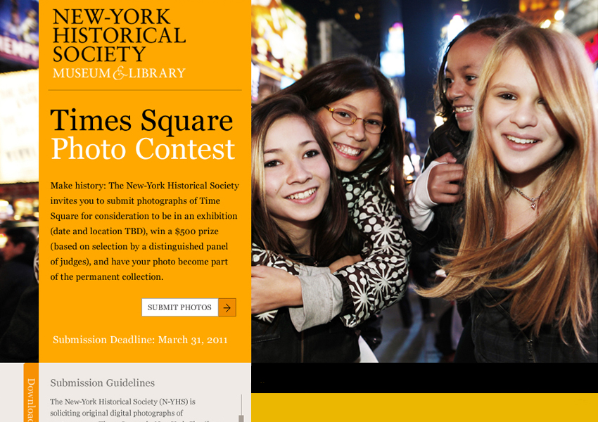 New-York Historical Society Contest Page, Tronvig Group