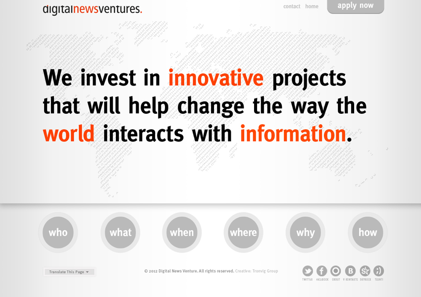 Digital News Ventures, Tronvig Group