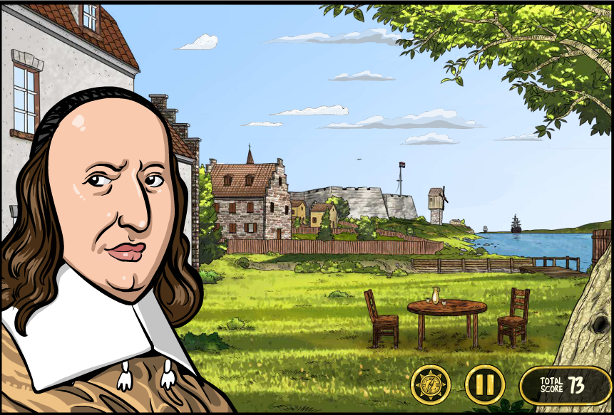 Educational Game for Kids, Peter Stuyvesant, Tronvig Group