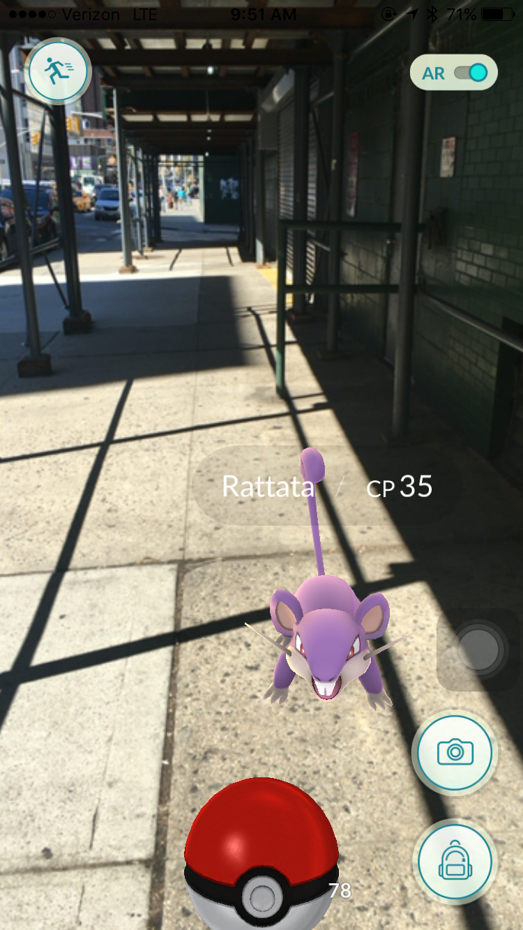 Pokemon Go Rattata