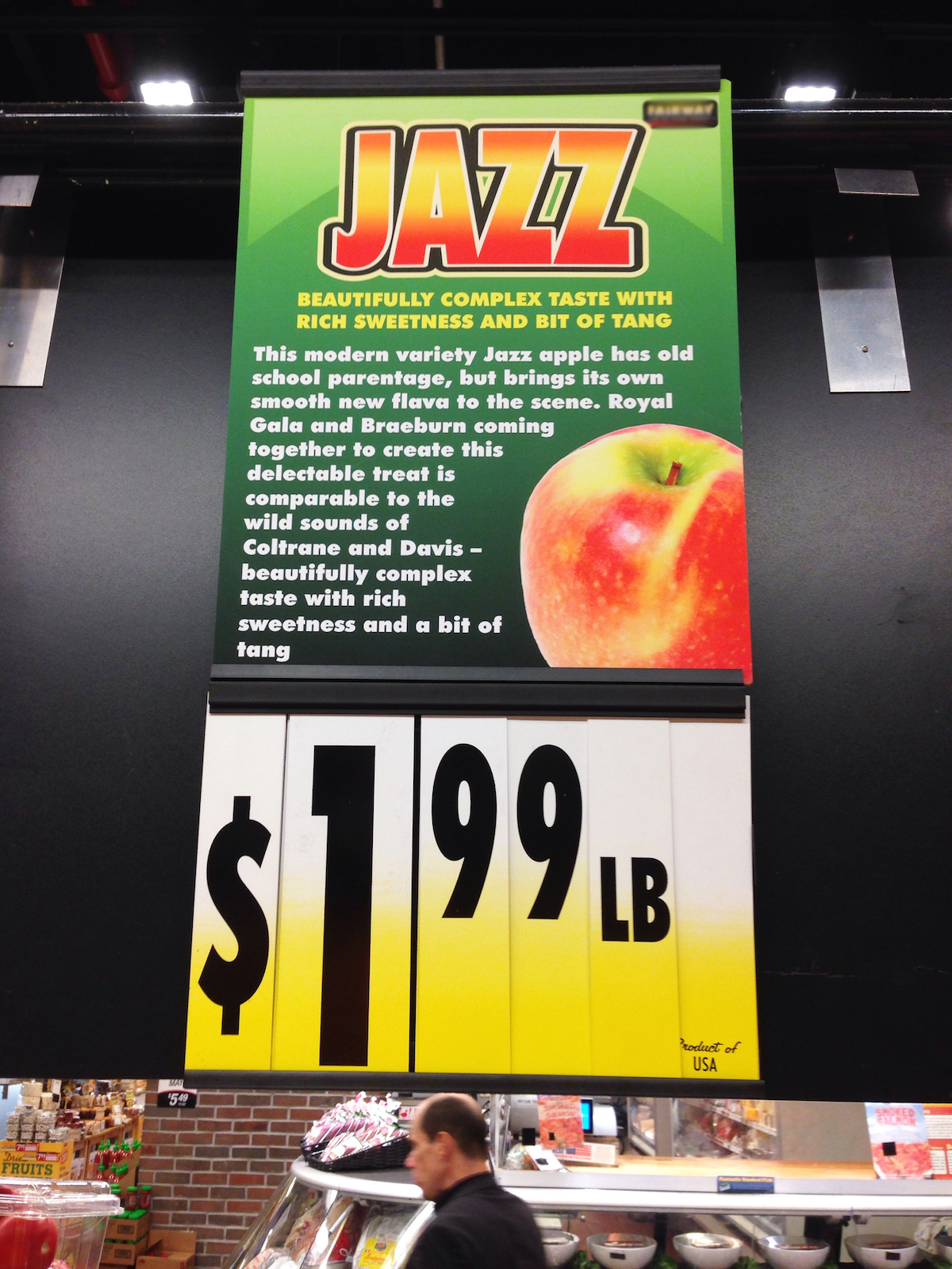 jazz in marketing, jazz apples