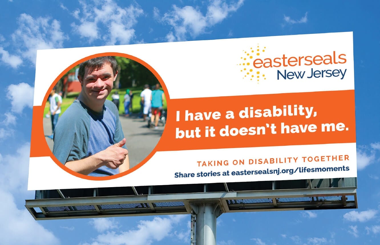 Easterseals New Jersey billboard Tronvig Group