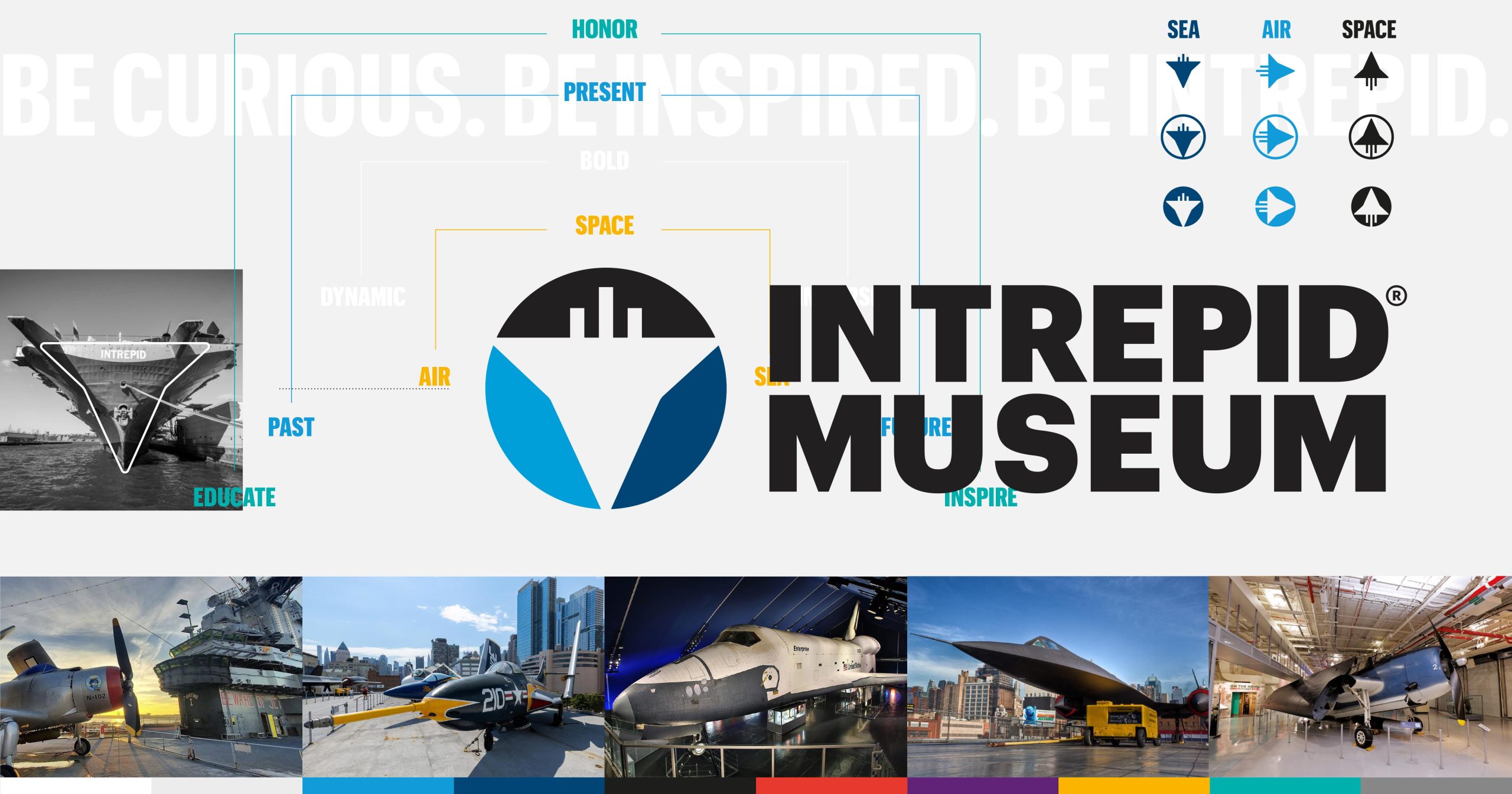 Intrepid Museum Rebrand