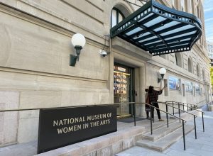 Tronvig visits National Museum of Women in the Arts